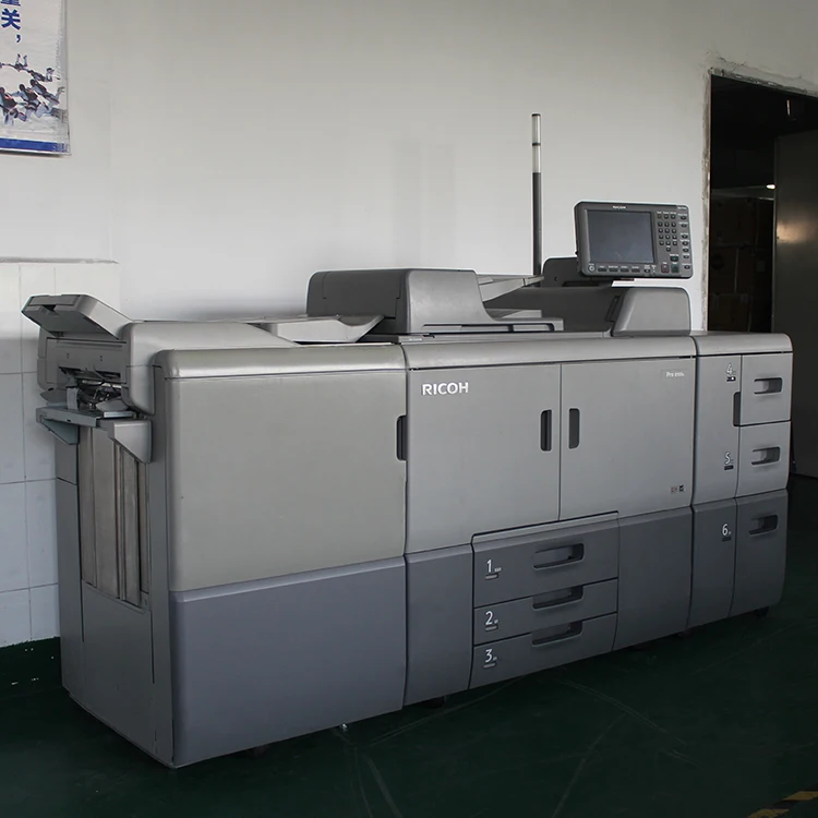 
Ricoh Pro 8110s Ricoh Copier Machine Black and White Remanufactured Photocopy 