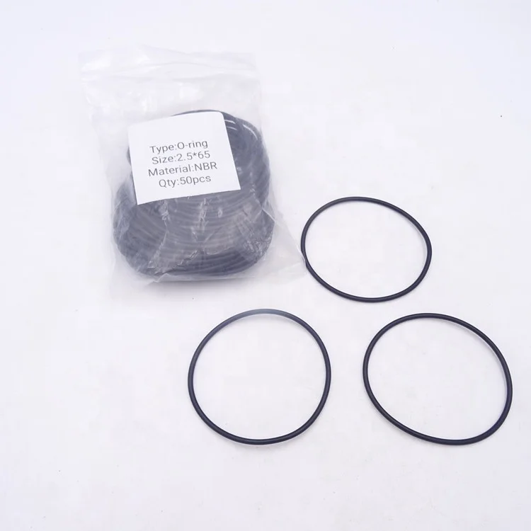 2.5x65 NBR China manufacture o rings Nitrile rubber