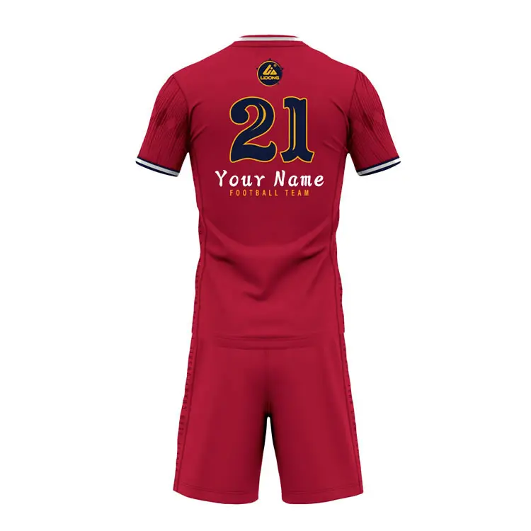 
2021 new products free design sample quick dry breathable football sportswear oem custom soccer jersey 