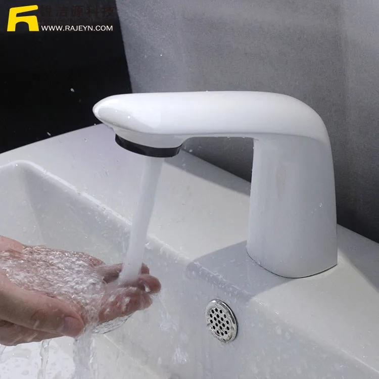 Water Saving Commercial Automatic Sensor Touchless Motion Water Tap Automatic Bathroom Smart Tap
