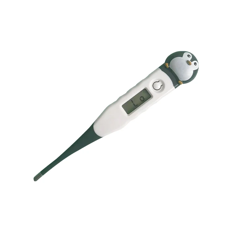 Custom Cartoon Animal Temperature oral/armpit/rectal Flexible Electronic Label Digital Thermometer