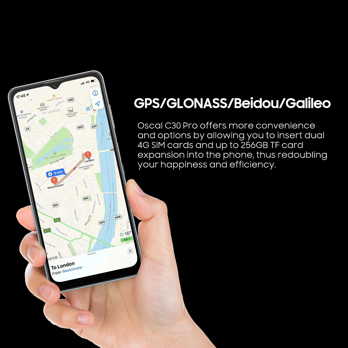 New arrival Original OSCAL C30 6.5 inch 4GB+32GB Smartphone 5080mAh Battery Dual 4G Telephone Cellphone Android 12 Mobile Phones