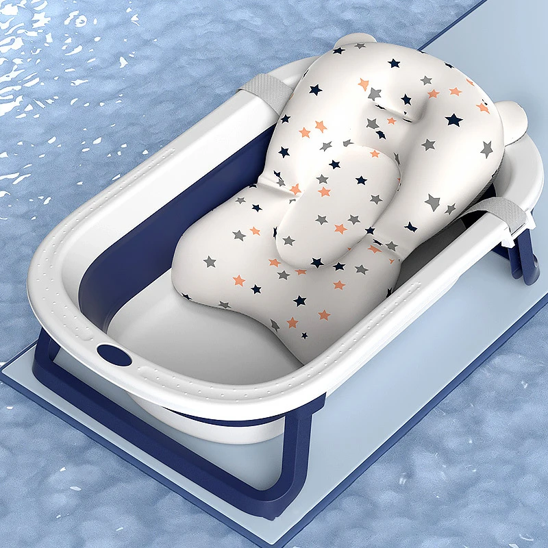 Cost Effective Eco-Friendly TPE PP New Plastic Foldable Baby Bathtub For Infants Kids Children