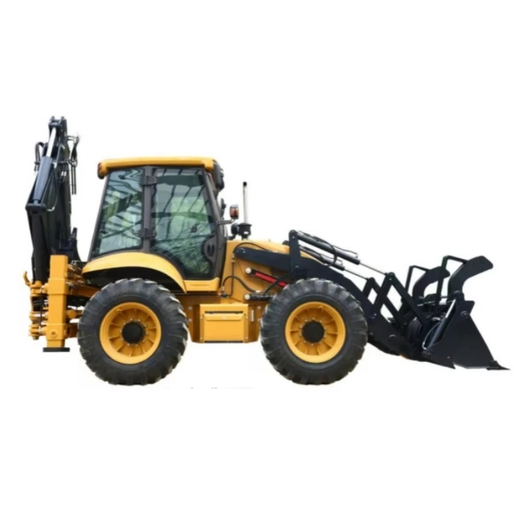 Small Backhoe Loader Jcb 4cx Backhoe Loader Traktor Compact Tractor with Loader and Backhoe in Oman Muscat