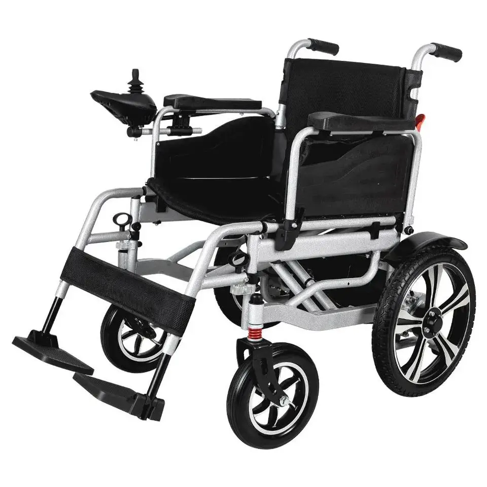Steel Folding Power Electric Control Electric Wheelchair For The Disabled