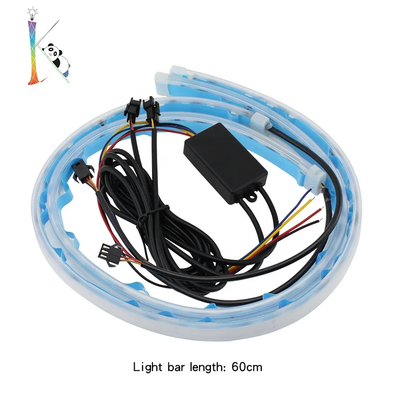 Flexible Car Interior Lighting 12v Usb Neon Glowing Strobing Electroluminescent Wire Lamp Ambient Lighting Kits For App Control