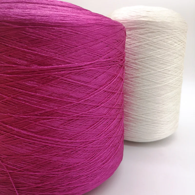 100% polyester 450D 300D dyed dty high stretch polyester yarn twisting sewing thread yarn for best underwear