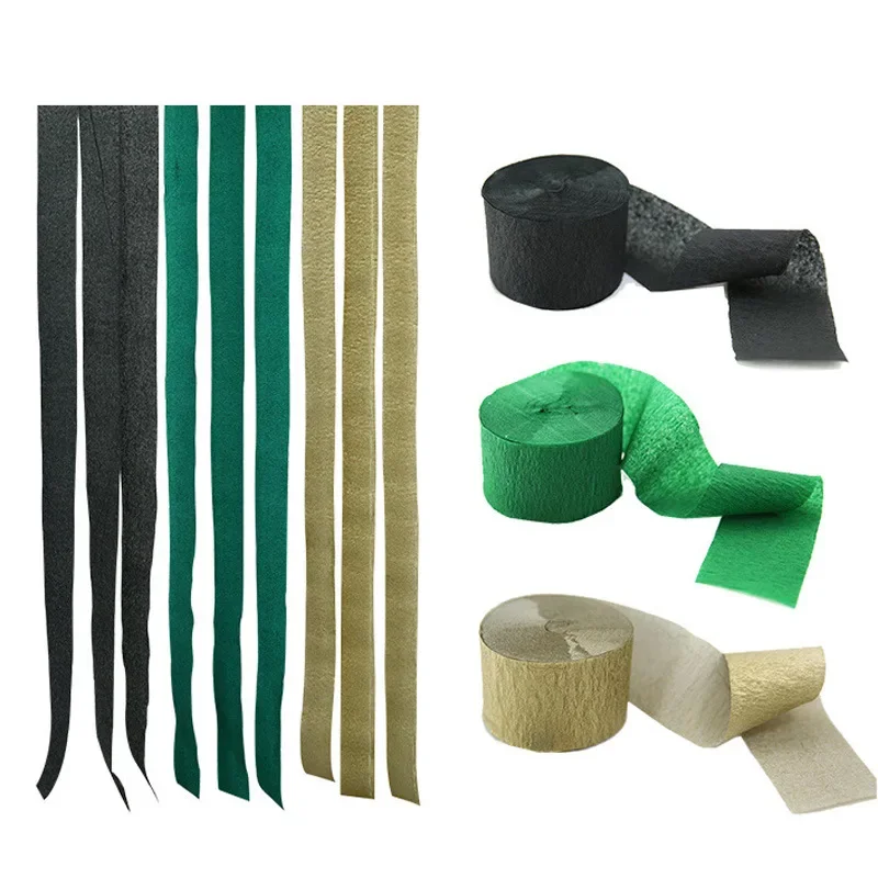 Высокопремиальные рулоны креповой бумаги широкая Скоба для украшения своими руками 4 5 см * 10 метров