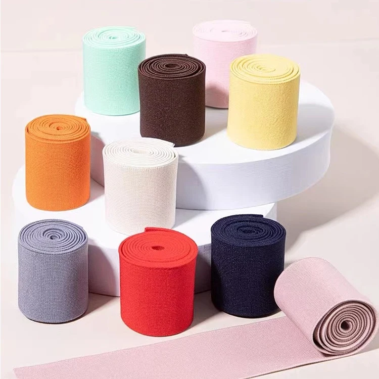 1-20cm Width Colorful Nylon Elastic Band For Underwear Elastic Waistband