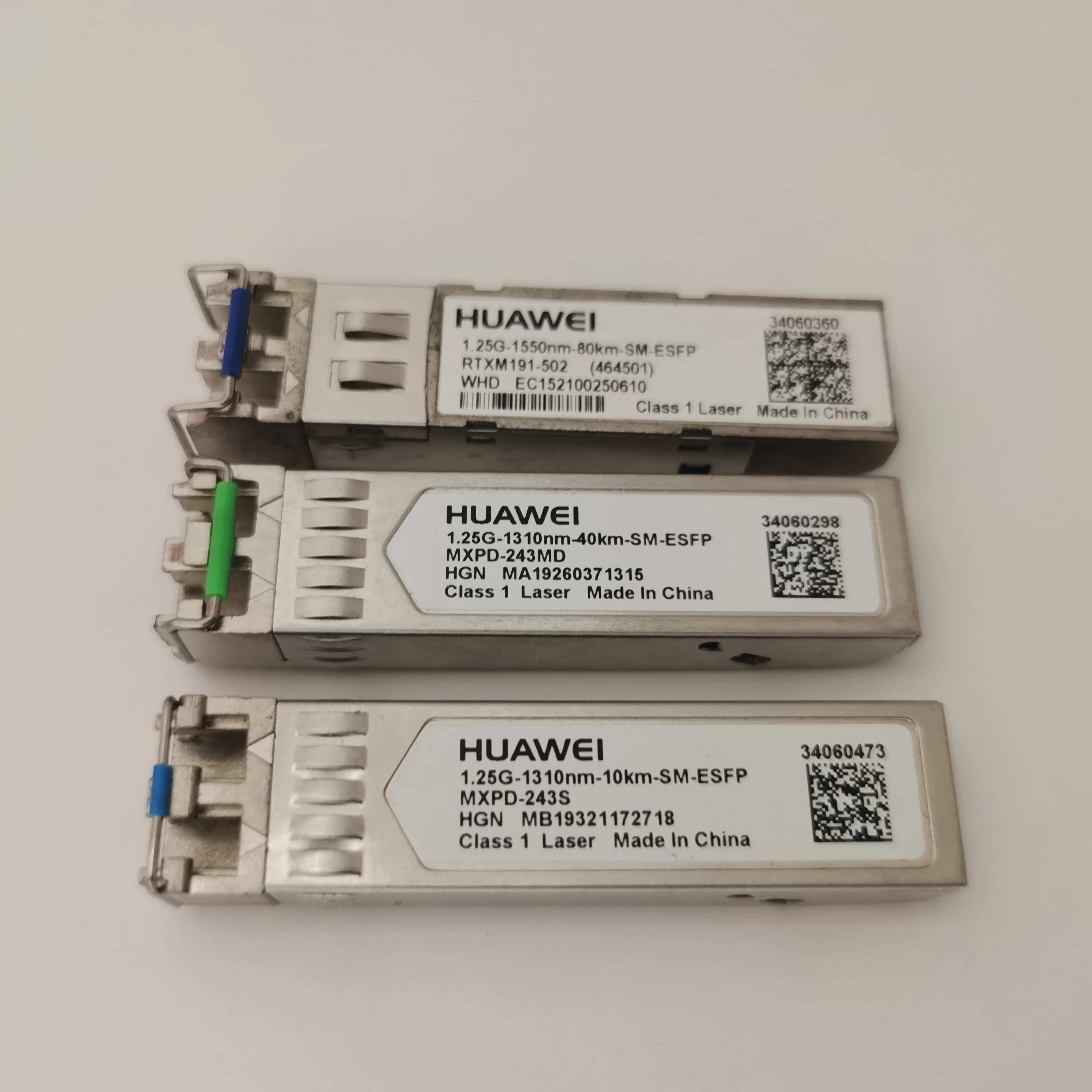New originalor Huawei module 1.25G SFP 1310nm SM 10km 40km 80km dual fiber module