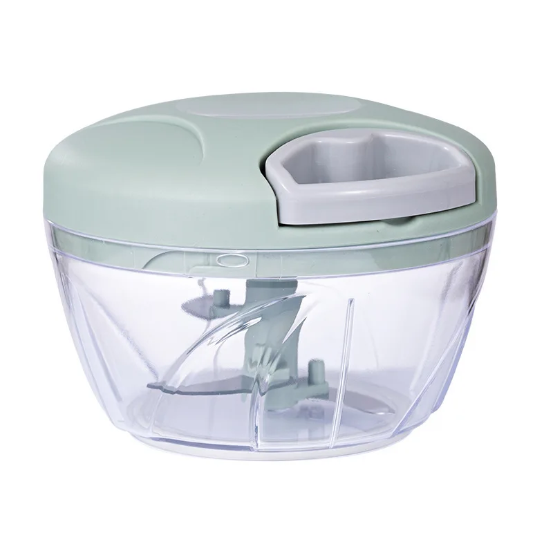 Practical Kitchen Accessories 2021 Plastic Manual Pull Mini Food Chopper Multifunctional meat grinder and vegetable shredder