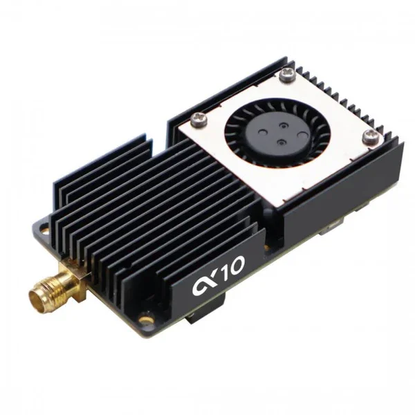 AKK Alpha 10 10W VTX - 5.8GHz 80CH 10W 7W 5W 3W 1W Power Switchable FPV Video Transmitter Support Smart Audio