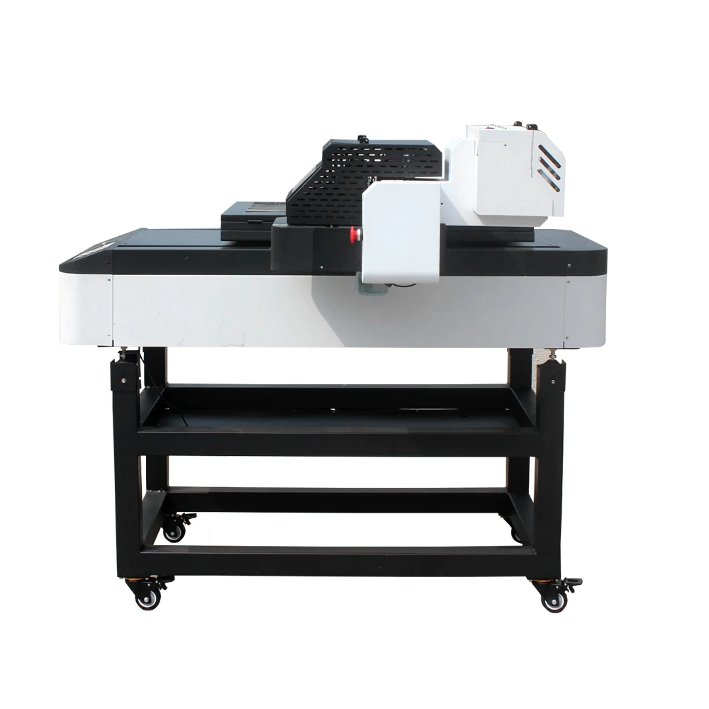 Double Station Direct To Textile T-shirt Printer with xp600 heads Machine For Sale