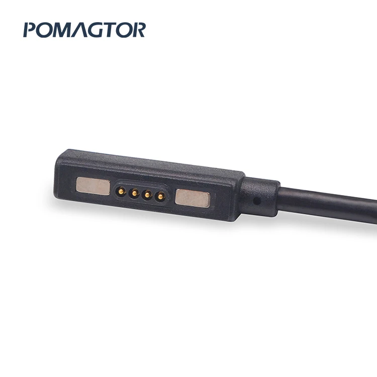 Магнитный разъем 4 Pin USB кабель Мужской Женский 12V полиэтиленовый пакет магнитное притяжение, Китай, магнитный кабель 2A Pa46 Pcb, зарядка pomagtor