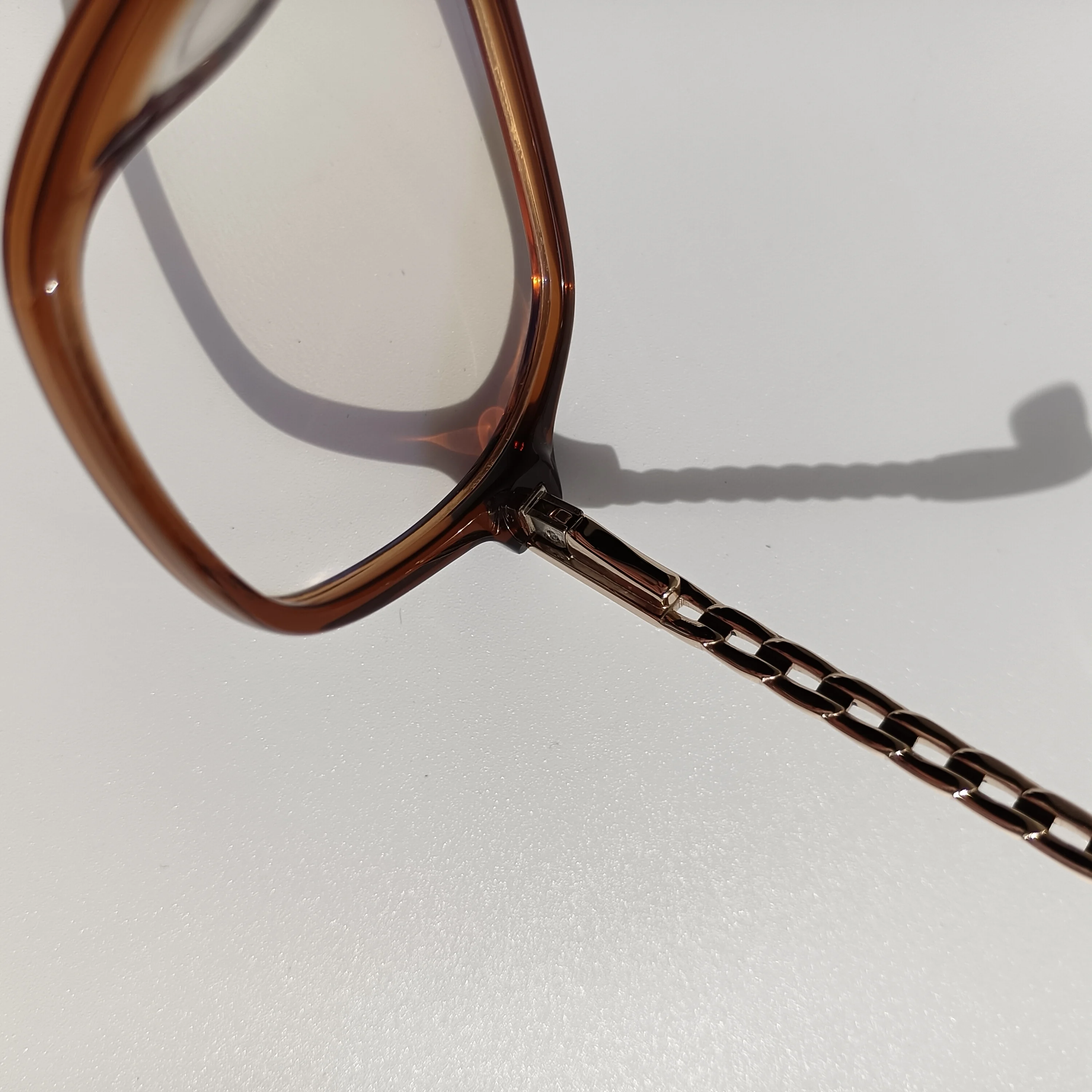 retro gafas acetate frame new model optical frame custom logo printed fashion blue shield eyeglasses