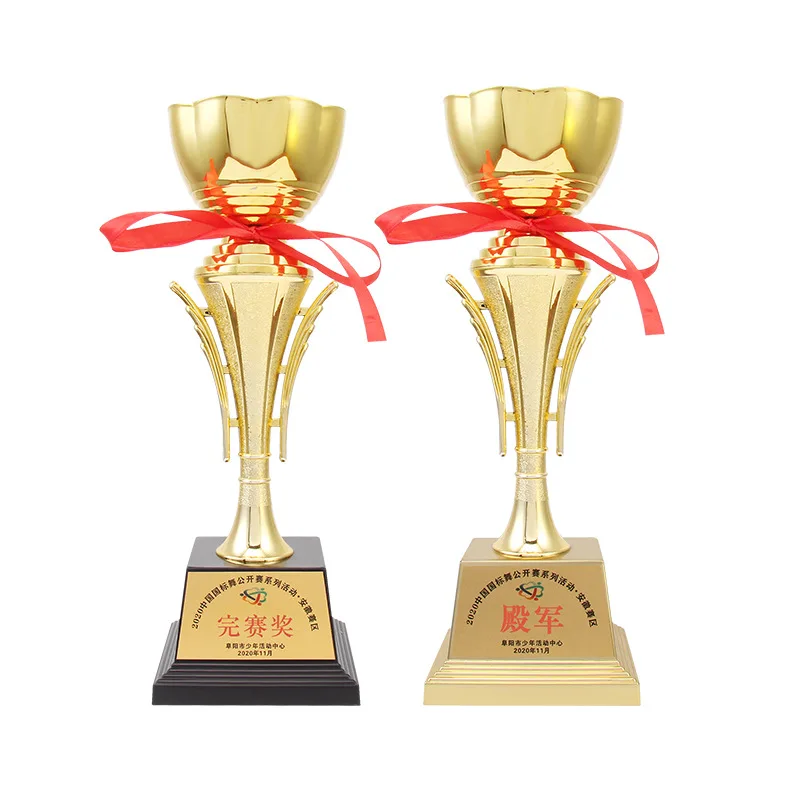 Trophies Manufacturer Soccer Basketball Football Golf Trophy Cup Factory Custom Metal Sport Die Cast Medal And Trophies