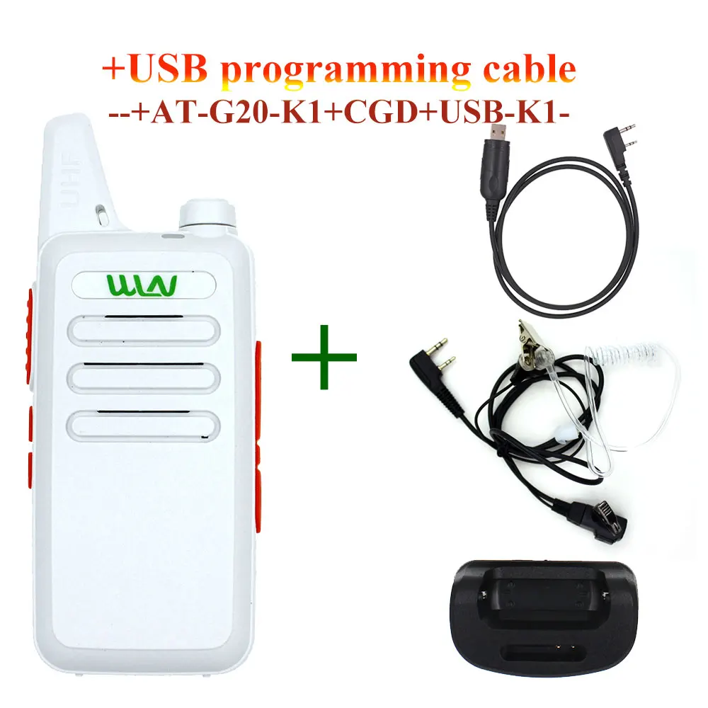 Mini Hand-held Wln Kd-c1 Uhf Two Way Radio HamCommunicator Hfcb Radio Station Kdc1 Gsm Mobile Phone  Long Rang 10w Walkie Talkie