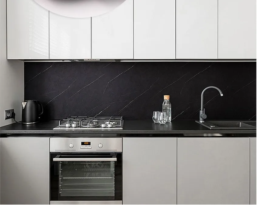 Modern PVC Marble Grain Decorative Film Furniture Wrap Self adhesive High Gloss Custom Window Glass Decorative Films