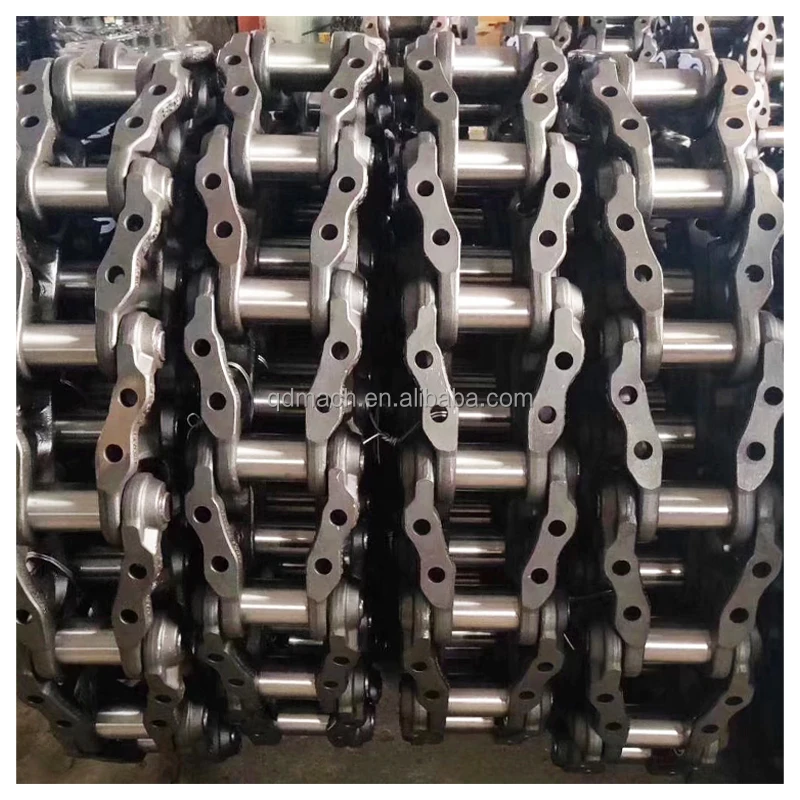 Excavator Track Links Assy Track Chain for Caterpillar (CAT) D4C Excavator Oil Track Chains 42Links Undercarriage Parts