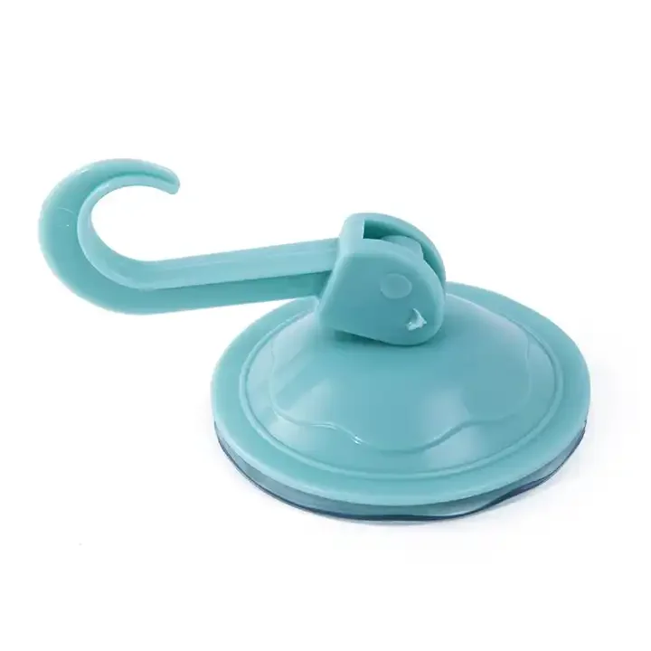 Strong Vacuum Suction Cup Wall Hook Plastic Bathroom Wall Hook Suction Hangers Kitchen Wall Hook