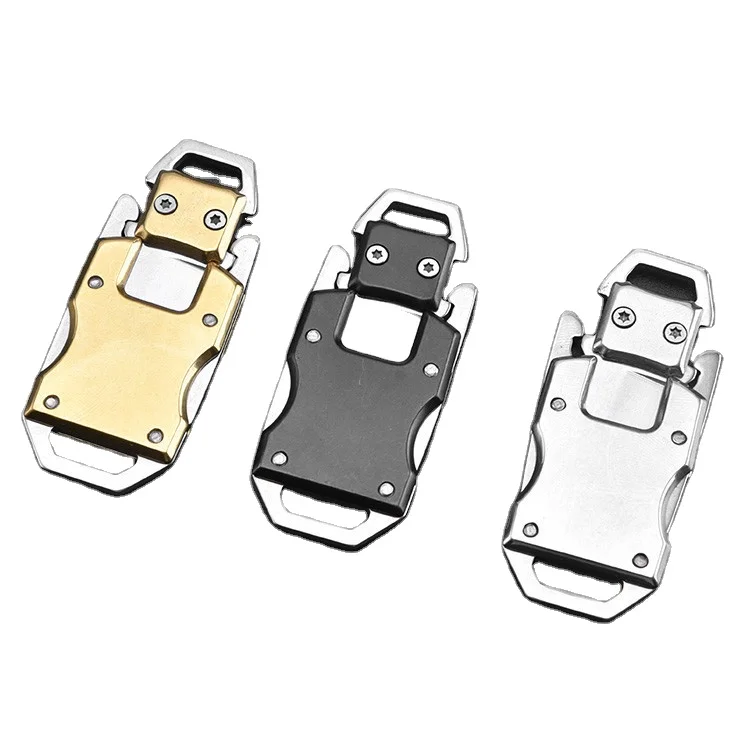 550 Paracord Survival Bracelet Stainless Steel Gold,Black,Silver Plating Paracord Buckles Custom Paracord Charms