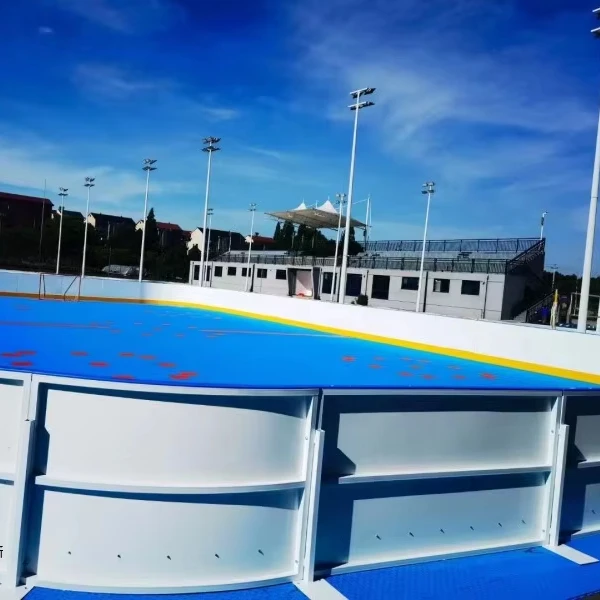 Flat surface PP plastic indoor field  suspension flooring hockey plastic interlocking floor