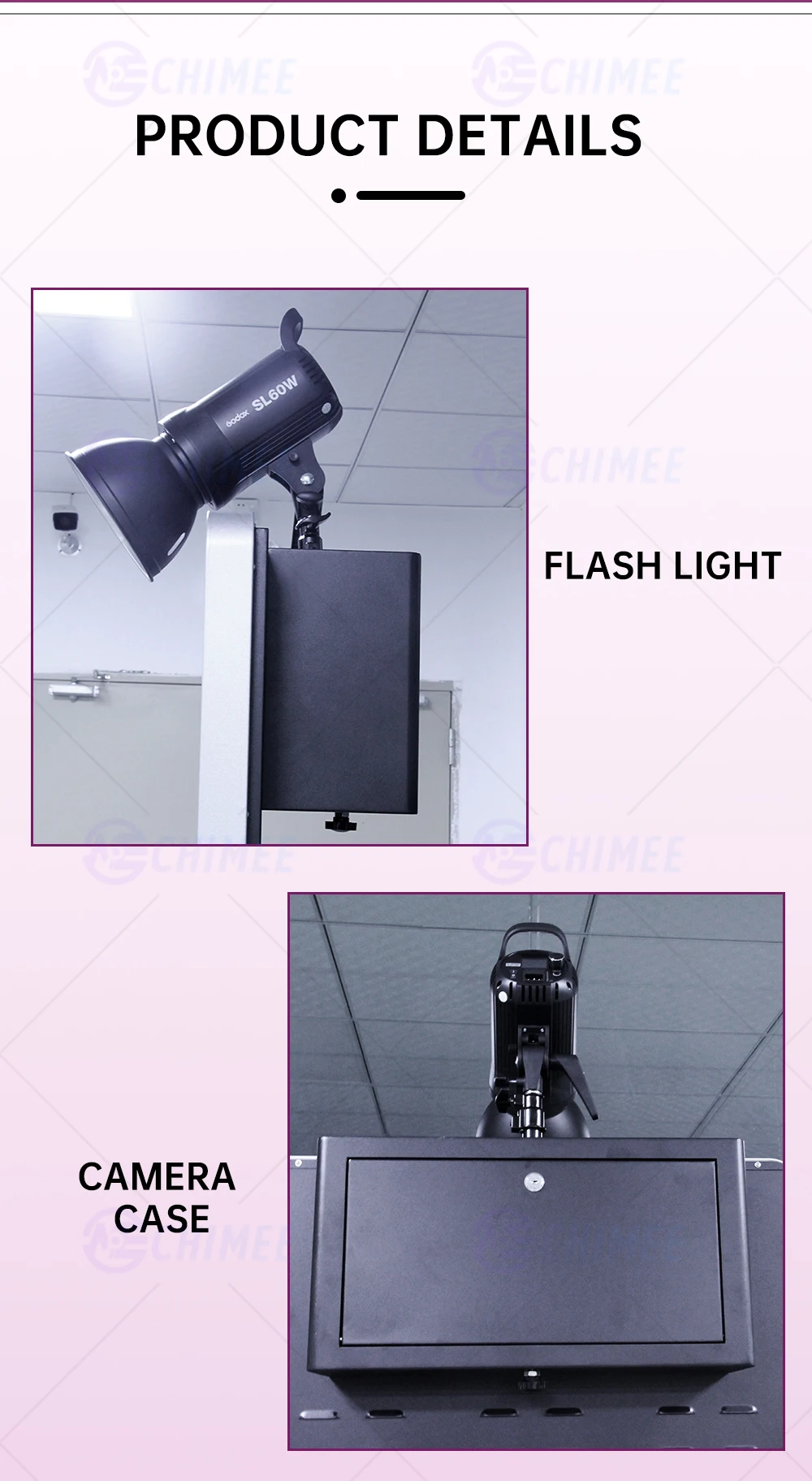 Personalized Photo Booth: 76 Inch DSLR Magic Mirror with LED Touch Screen and iPad Roaming