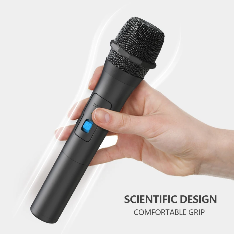 Universal V-Segment New Vhf Wireless Microphone Usb Wireless Handheld Microphone