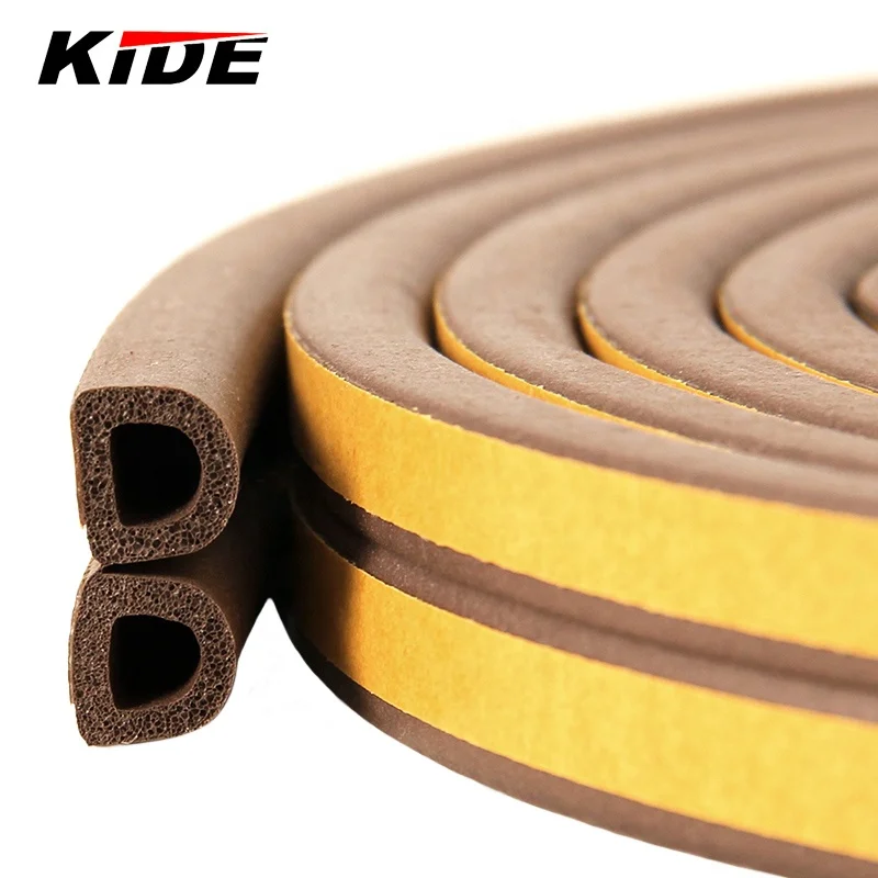 high quality epdm rubber self-adhesive door weatherstrip