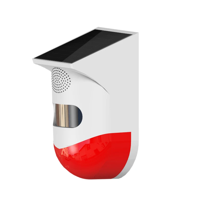 Tuya WiFi outdoor solar infrared alarm dangerous intrusion/ infrared anti-theft/window sensor alarm