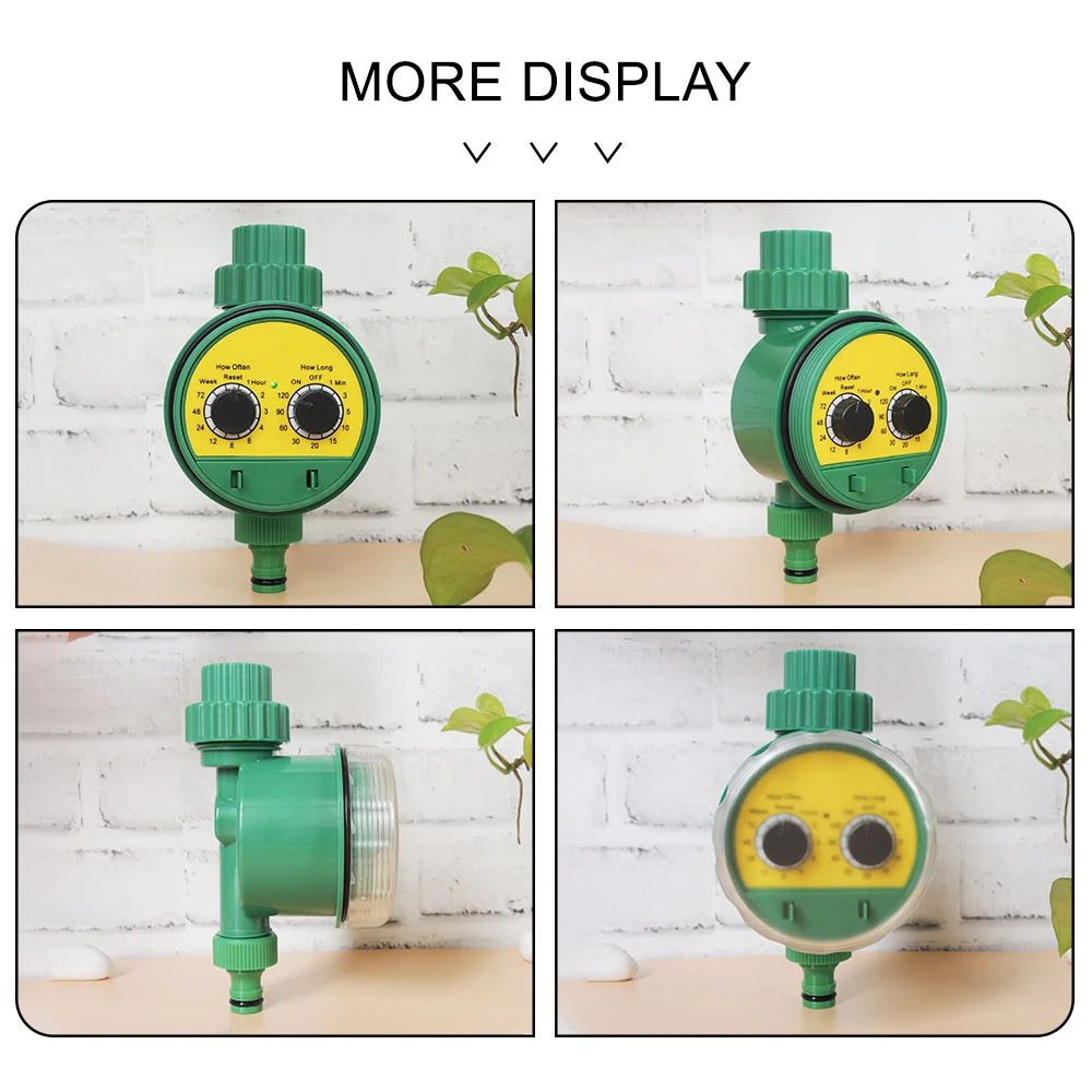 Easy to install and set the watering timer to overcome the water hammer effect this hot water timer is sold in the garden