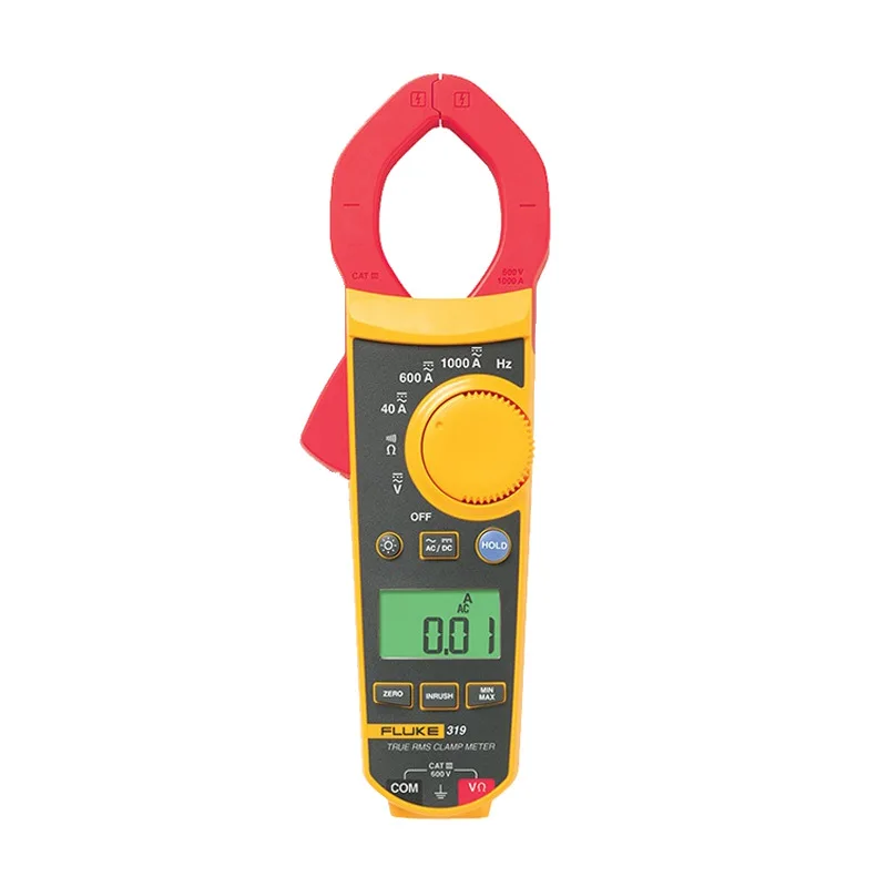 Digital clamp meter FLUKE 317 319 flexible current clamp multi-function F312 600A 1000A multimeter