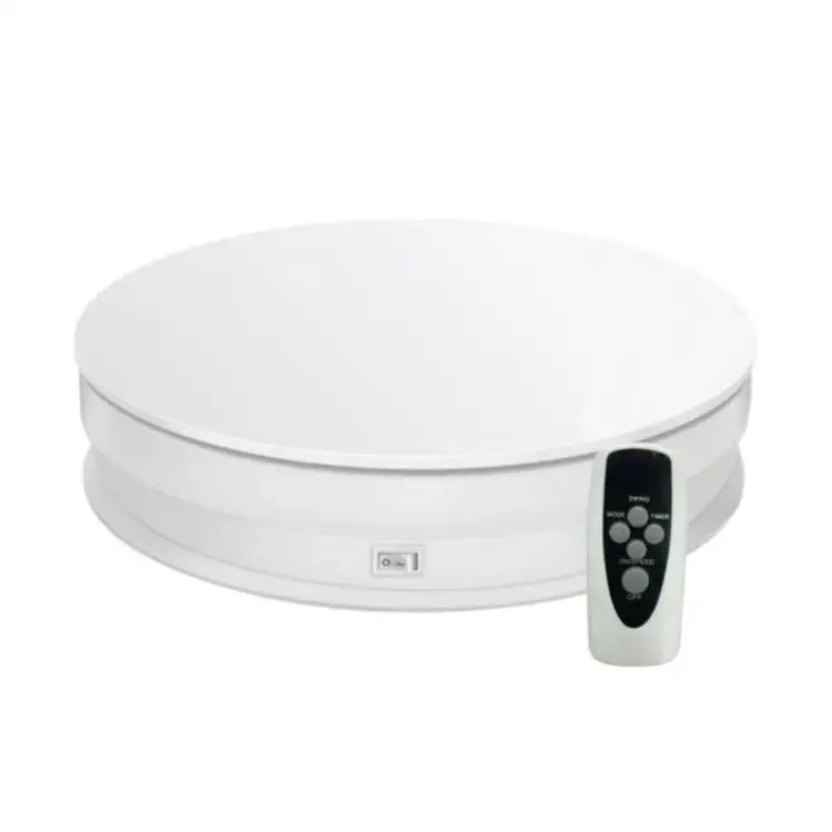 New Product Electric Rotating Display Frame Turntable Diameter 30cm Display Tables High-Heeled Shoes