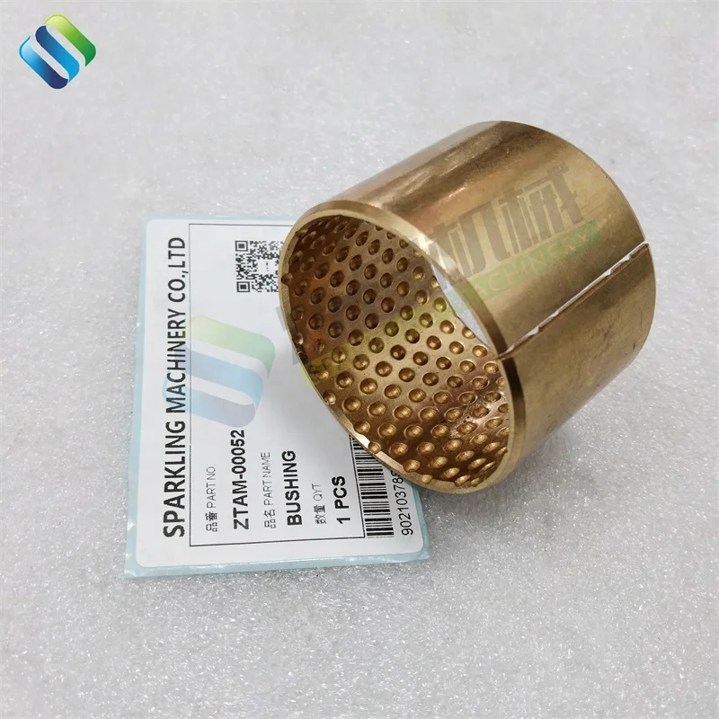 SKGM ZTAM-00052 R140W-7 R140W-9 Wheel Excavator Spare Parts Thrust Bushing ZTAM-00052