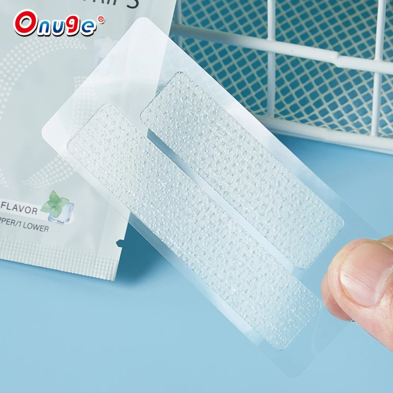 Private Logo CE Professional Dental Bleaching Teeth Whitening Strips Strong Sticky