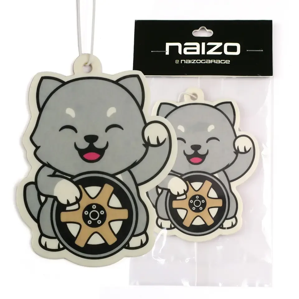 Custom other christmas decorations gifts paper car card air freshener manufacturer for motorcycles