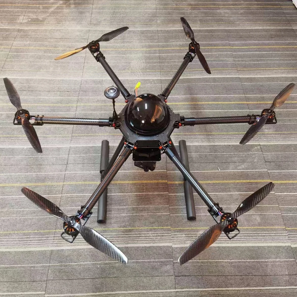 Emergency Rescue Drone Applied to the Fire Fighting Patrol And Rescue Material Throwing And Replenishment Water Rescue