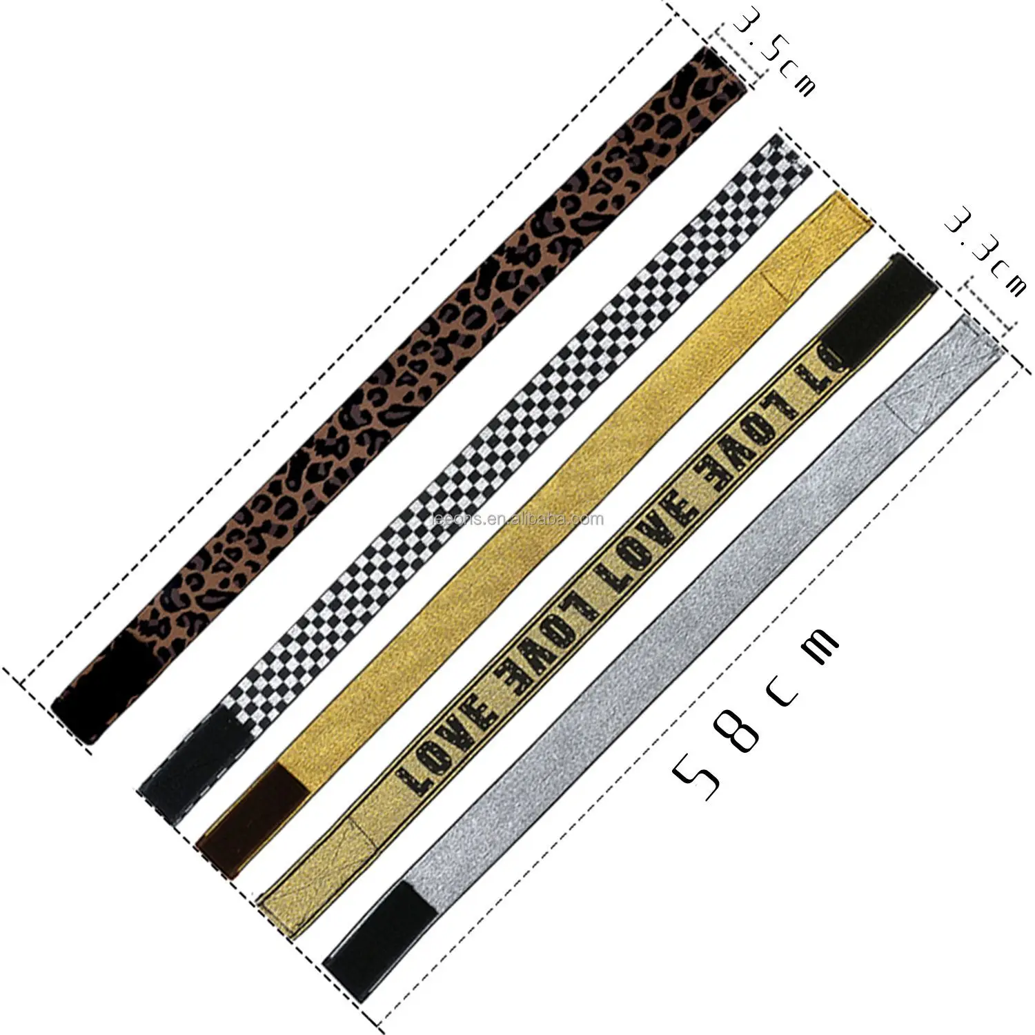 wholesale free sample manufacturer custom logo blonde wig elastic bands without wig