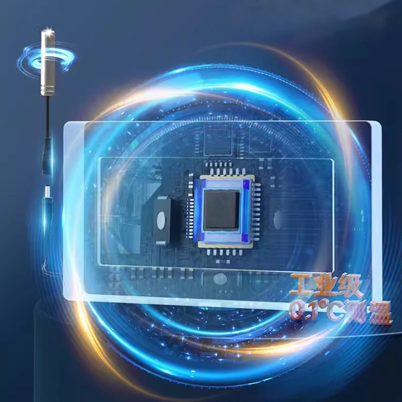 large-screen Intelligent temperature display indoor household high low alarm LED electronic - 50~200 degree digital Thermometer