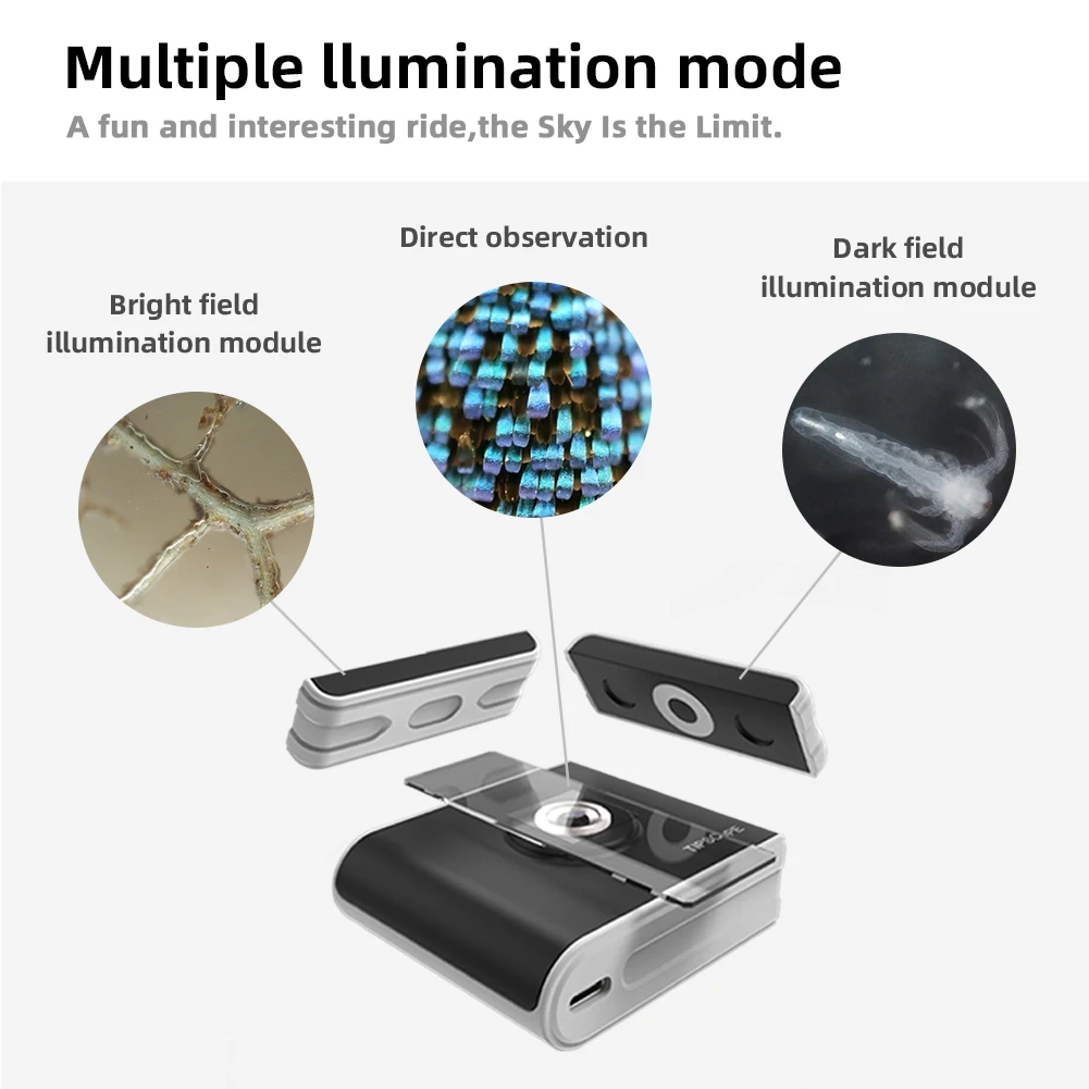 student microscope 1000X  Microscope toys usb digital microscope