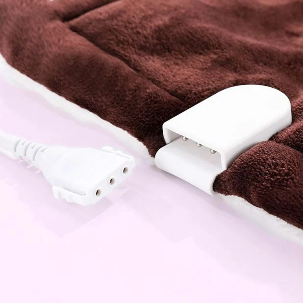 electronic blanket Winter Comfort Electric Blanket 110V Fleece Heated Adjustable Heating Level Washable Super Soft Warm Blankets
