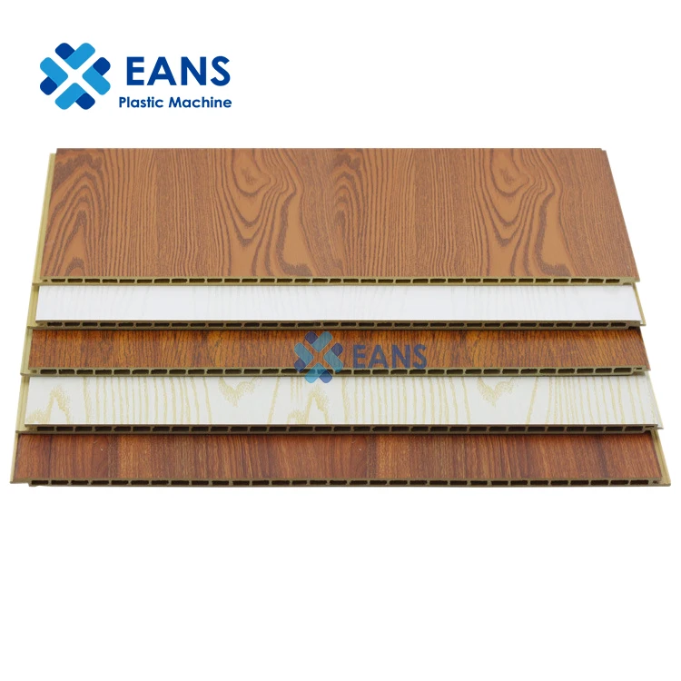 PVC WPC Fluted Louvers Wall Panel Lamination Wrapping Machine