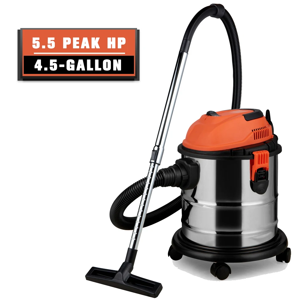 4.5Gallon 1200w  Corded Electric Household Wet and Dry Vacuum Cleaner Water Sucking Machine