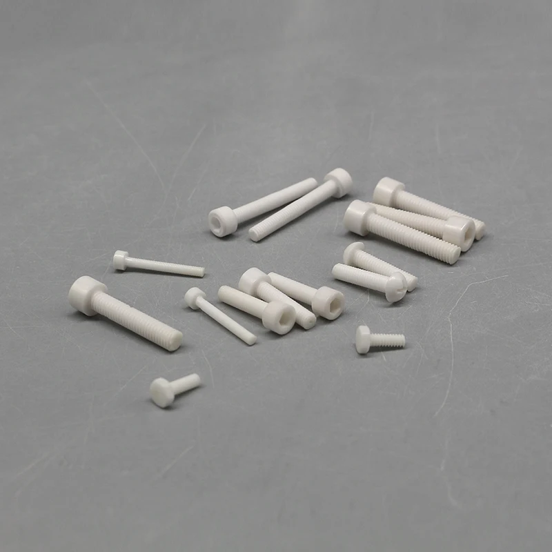 M8 Hexagon Ceramic Screw, Anti-Oxidation Screw, High Temperature Bolt