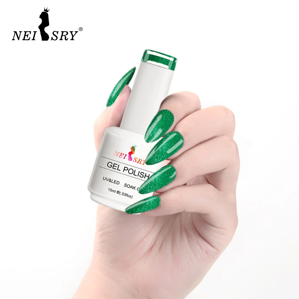 Neiss Wholesale Bulk Glitter Gel 80 Colors Chameleon Mermaid Gel 1kg UV Gel Nail Polish