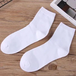 Business Ankle Socks Work Sport White Crew  Wool sublimation thick men crew cotton work socks