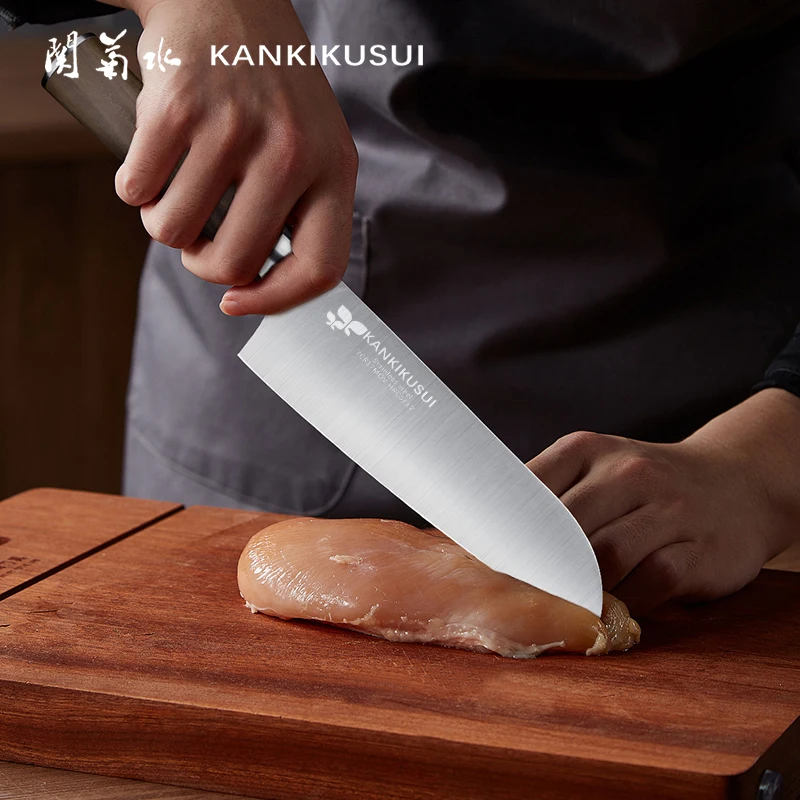 Кухонный нож шеф-повара, 7 дюймов, профессиональный нож из нержавеющей стали, острые прочные ножи для резки мяса