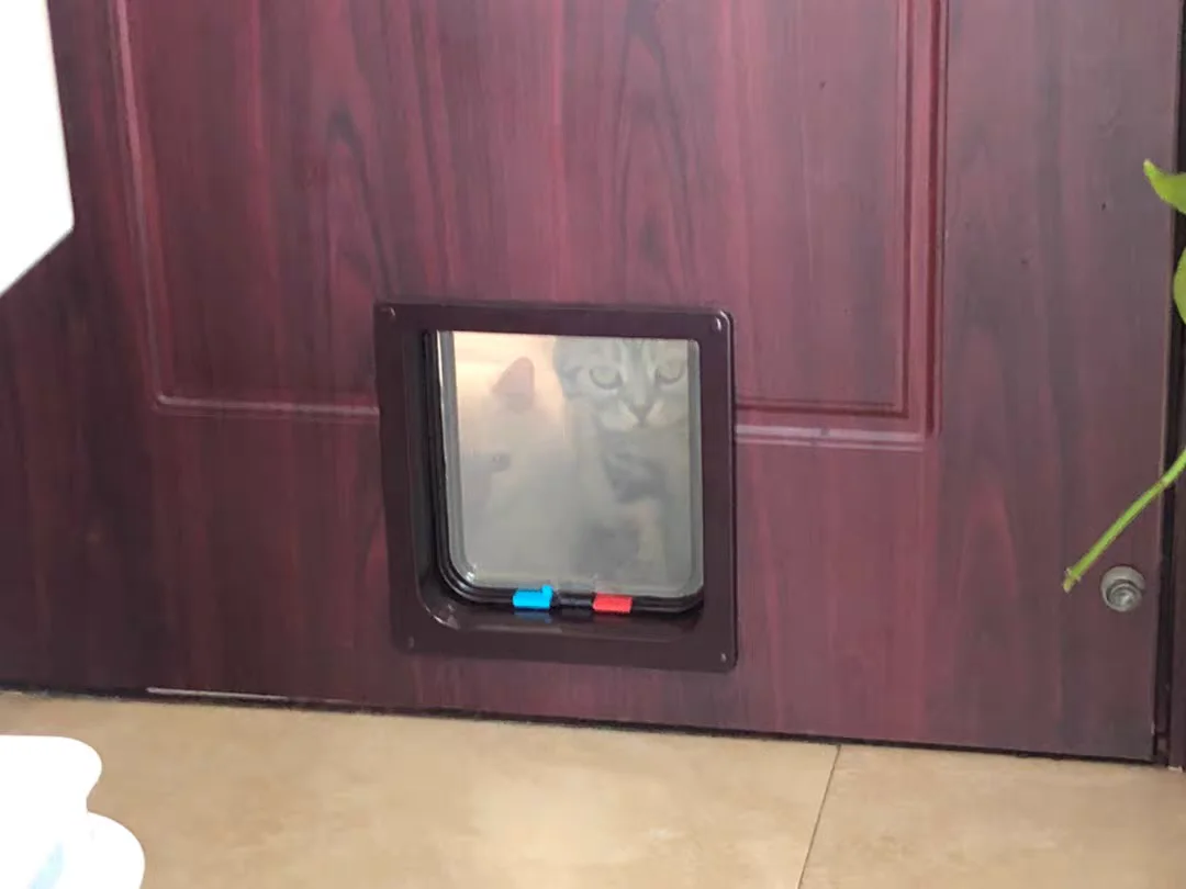 Puerta De Perro Pet Supplies Gate Cat And Dog Doors Porta Para Cachorro Em Alumnio Top Selling Products 2022