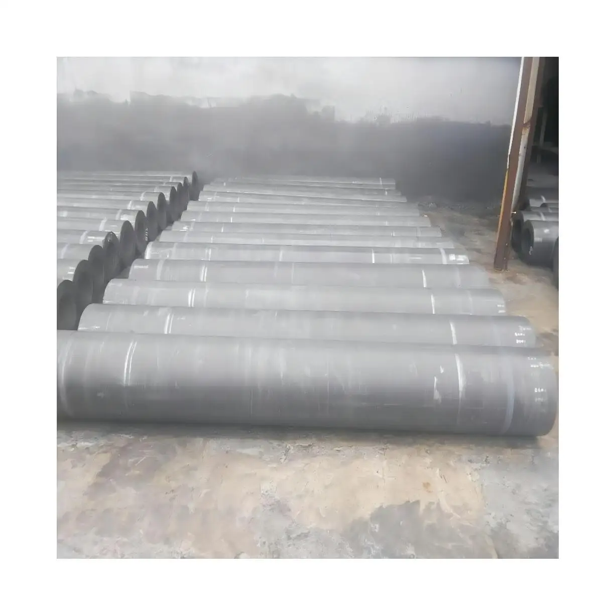 Graphite Electrode for steel plant diameter 300mm to 600mm with length 1800mm to 2100mm
