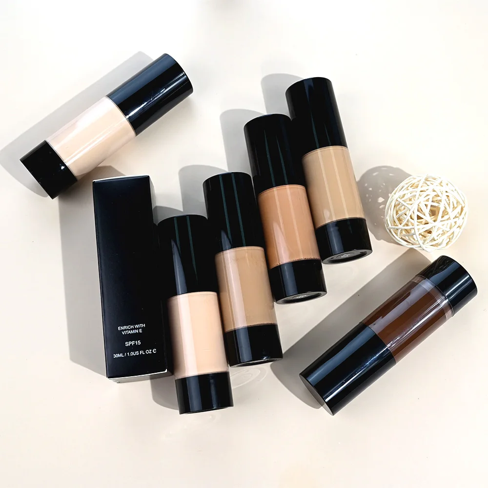 private label brand matte finish liquid foundation